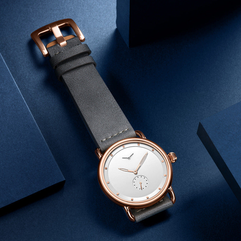 Dan Anthony Sleek Leather Watch