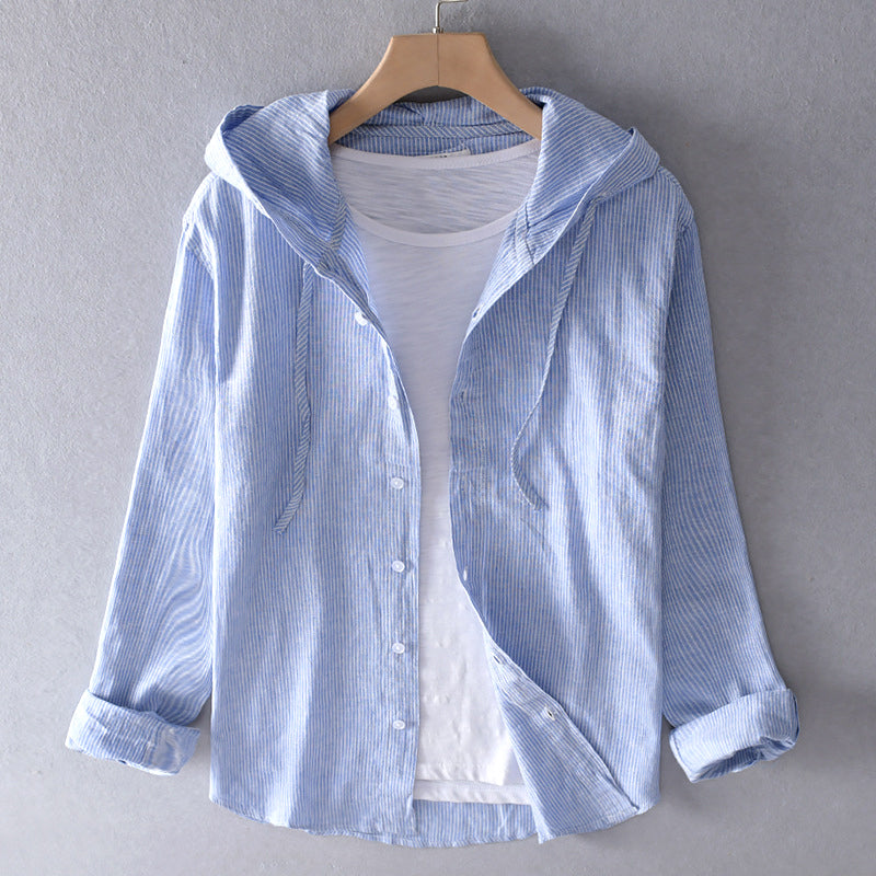 Sunset Dream Breezy Linen Shirt