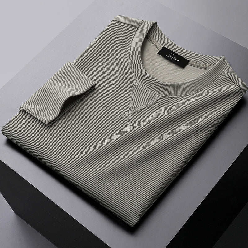 Terry Oasis Ribbed Sweatshirt