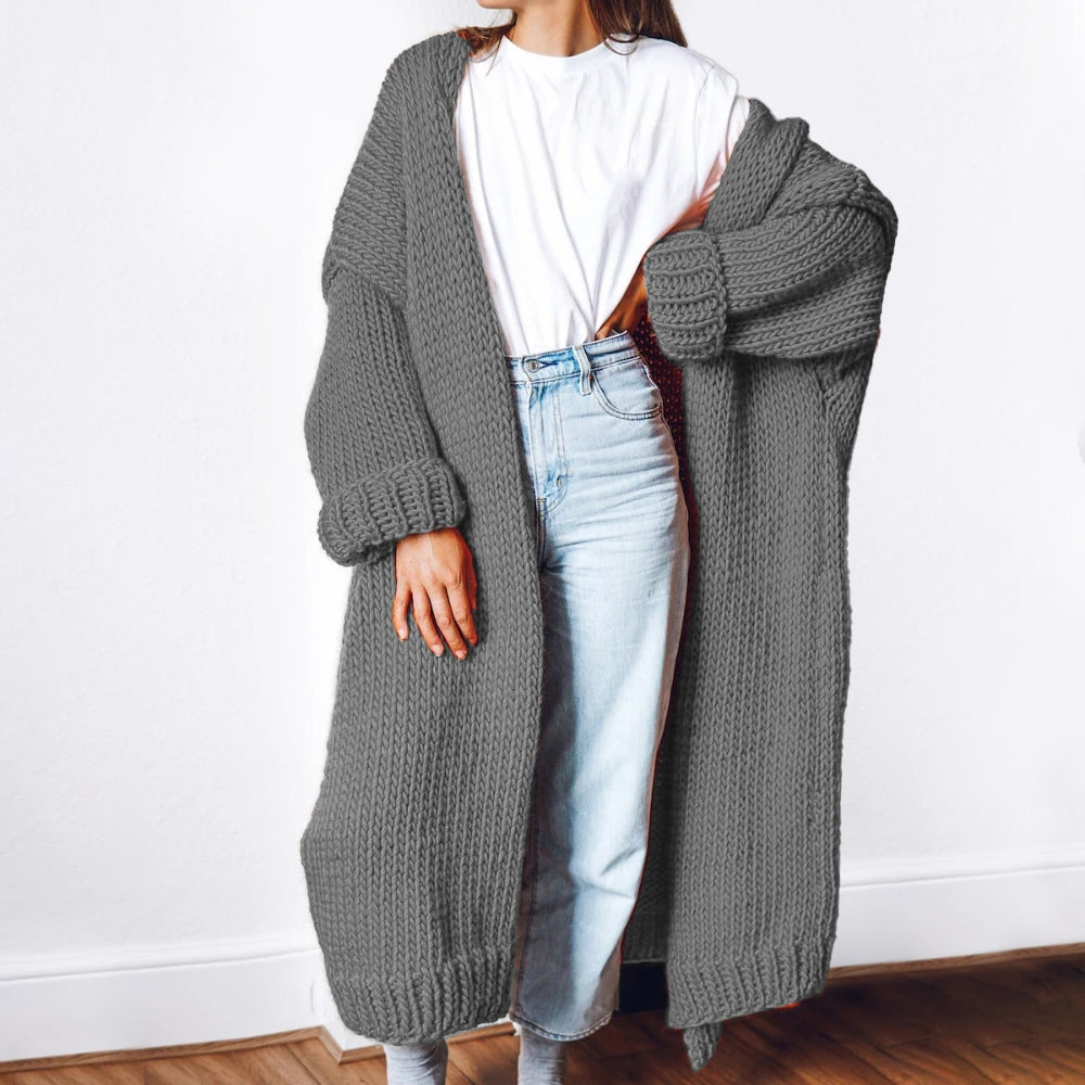 Zoe Oversized Long Cardigan